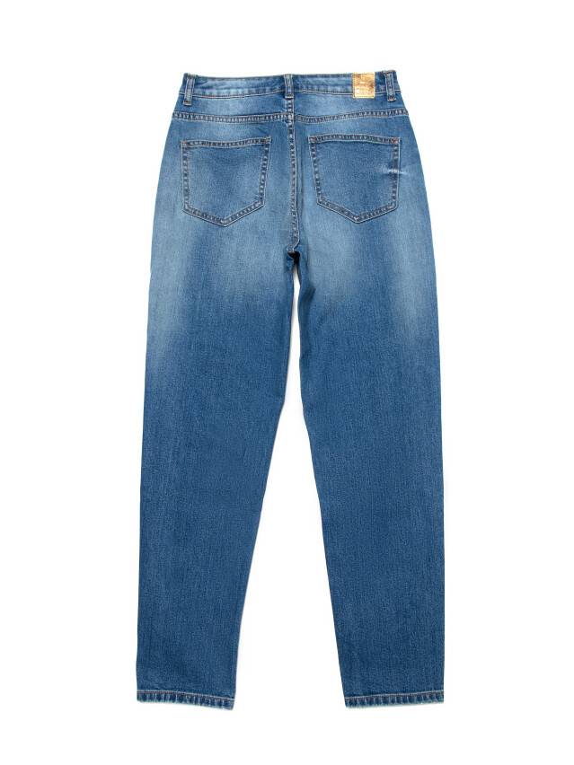 Mom Fit jeans jeans with High rise CON-187, s.170-102, mid blue - 5