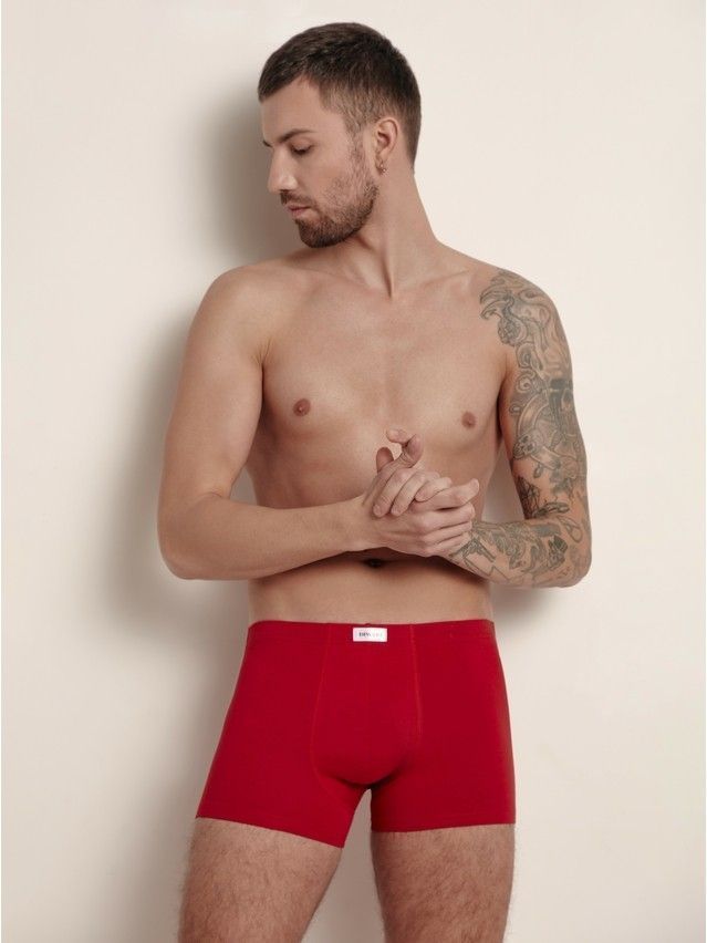 Men's underpants DiWaRi BASIC MEN MSH 2127, s.78,82, dark red - 2