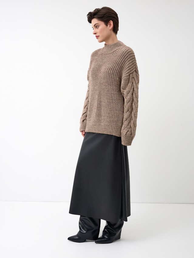 Women's pullover CONTE ELEGANT LDK24136, s.170-84, beige melange - 2