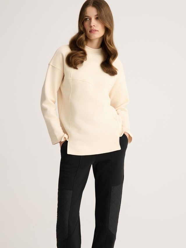 Women's trousers CONTE ELEGANT LBK 2843, s.170-102, black - 4
