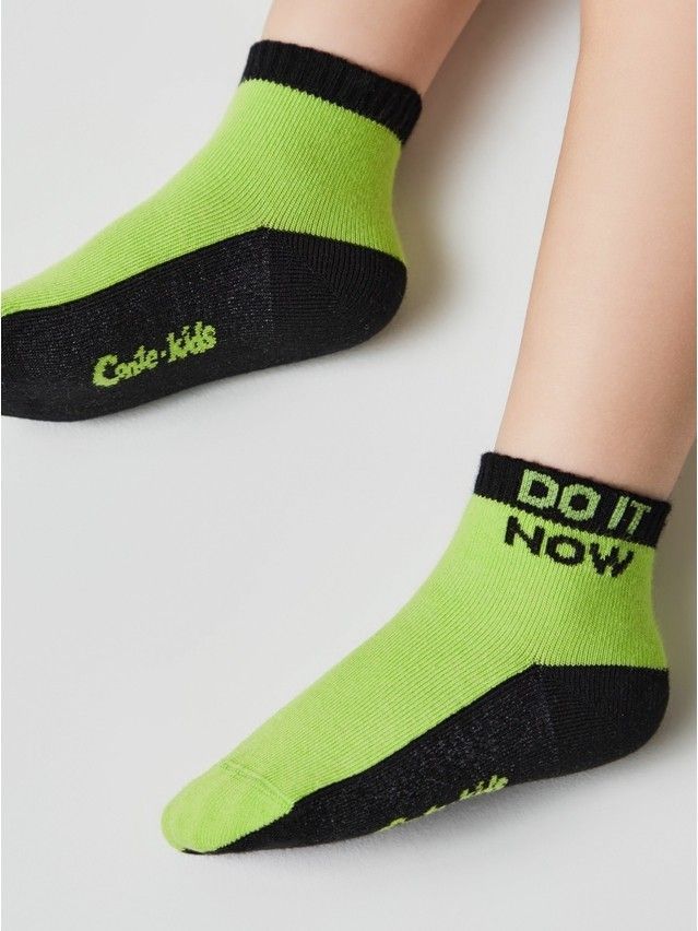 Children's socks CONTE-KIDS ACTIVE, s.12, 577 lettuce green - 4