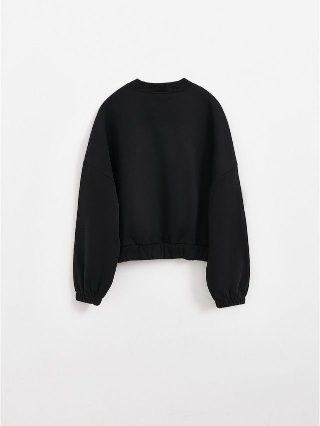 Women's polo neck shirt CONTE ELEGANT LD 2839, s.170-84, black - 3