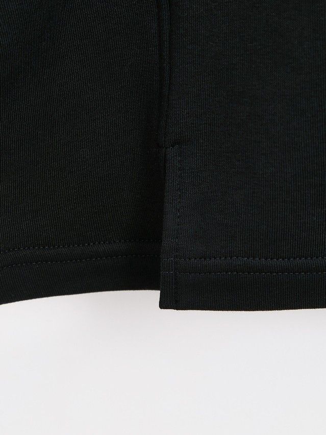 Women's polo neck shirt CONTE ELEGANT LD 2832, s.170-92, black - 3