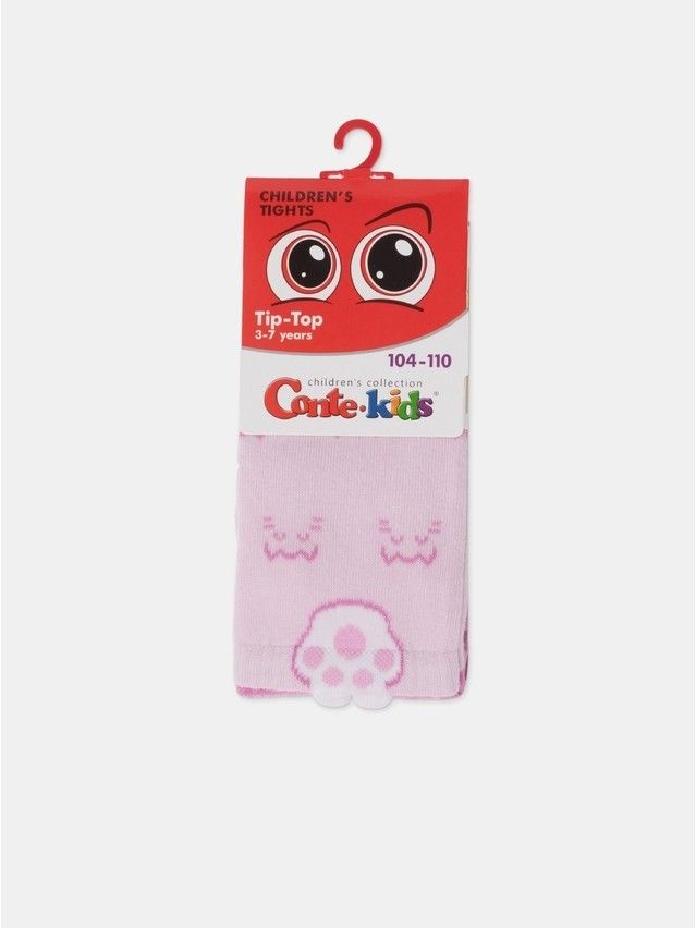 Children's tights CONTE-KIDS TIP-TOP, s.128-134 (20),691 pink - 12