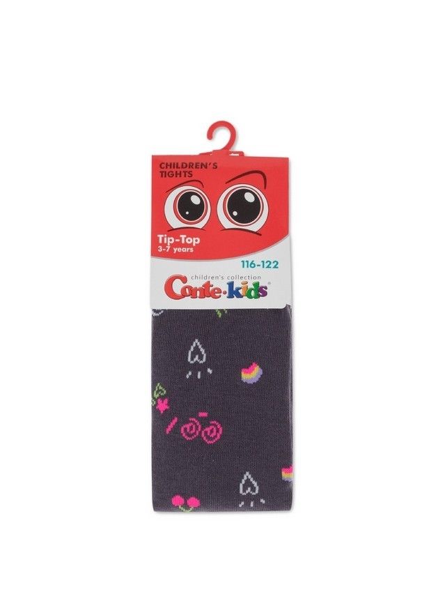 Children's tights CONTE-KIDS TIP-TOP, s.128-134 (20),615 dark grey - 2