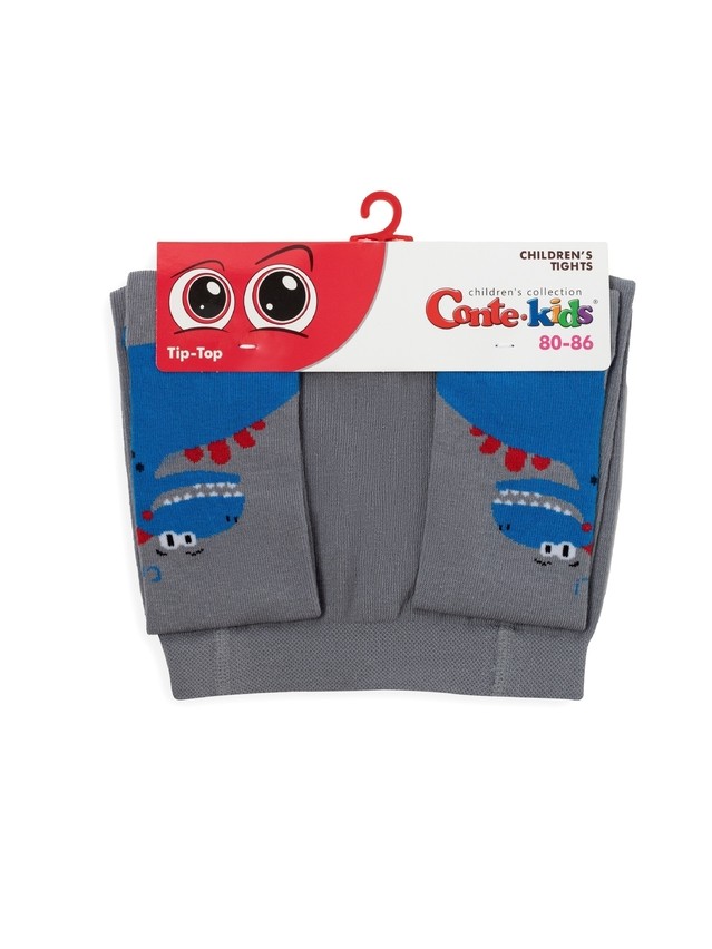 Children's tights CONTE-KIDS TIP-TOP, s.104-110 (16),712 grey - 4