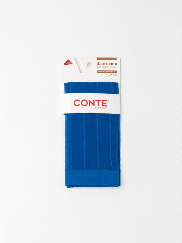 Women's socks CONTE ELEGANT FANTASY, s.23-25, cobalt - 5