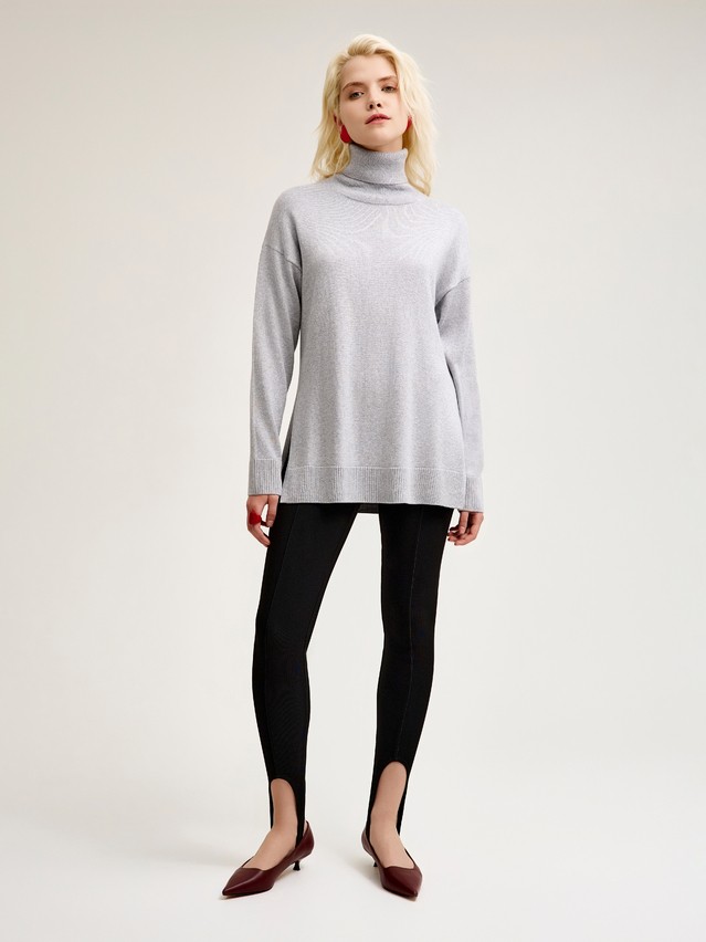 Women's pullover CONTE ELEGANT LDK24109, s.170-84, dark gray melange - 2