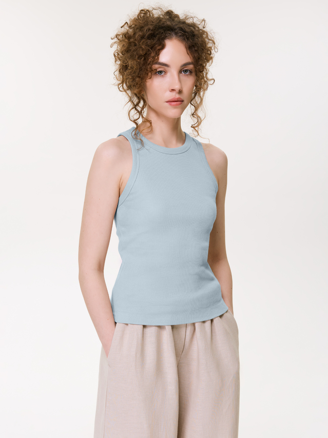Women's tank top CONTE ELEGANT BASIC COLLECTION LM 5022, s.170-84, light blue - 1