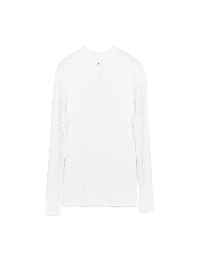 Women's polo neck shirt CONTE ELEGANT LDK105, s.170-84, off-white - 3