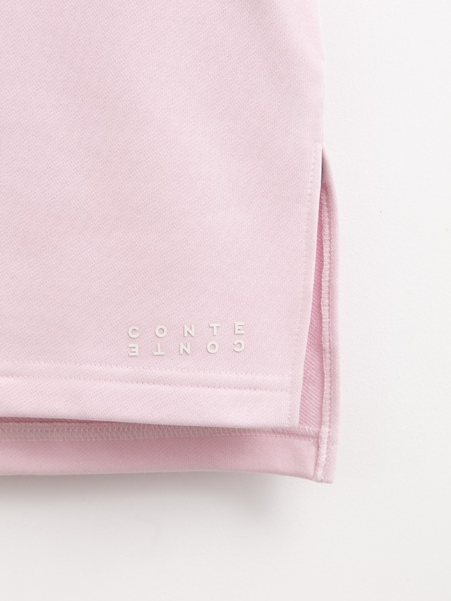 Women's polo neck shirt CONTE ELEGANT LD 3081, s.170-100, crystal pink - 7