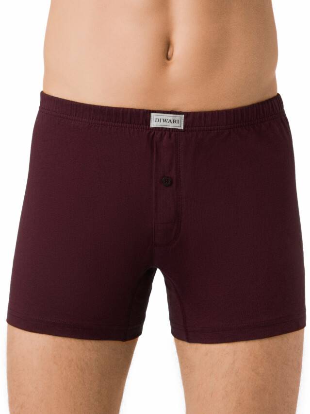 Men's underpants DiWaRi BASIC MBX 101, s.78,82, wine-coloured - 2