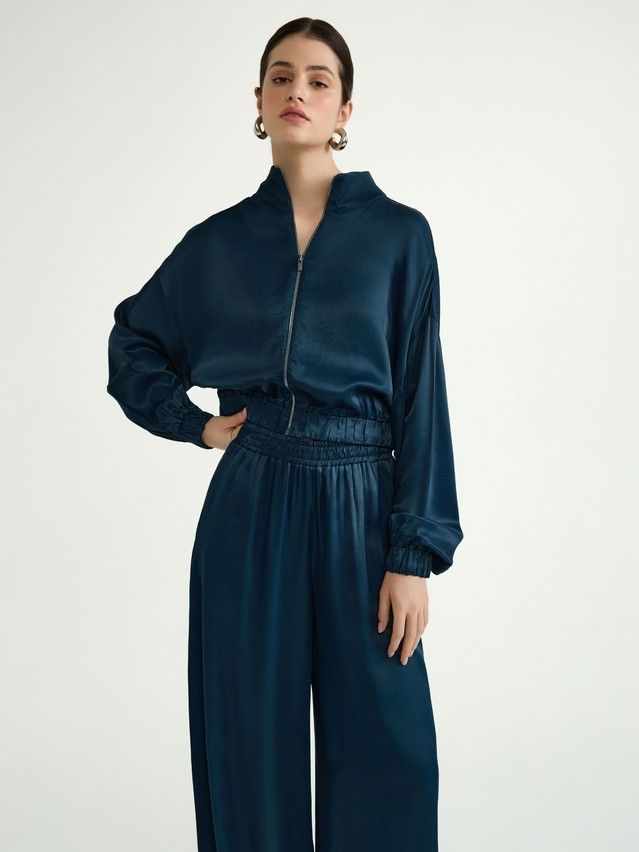Women's trousers CONTE ELEGANT LBK 3008, s.170-84-90, teal - 5