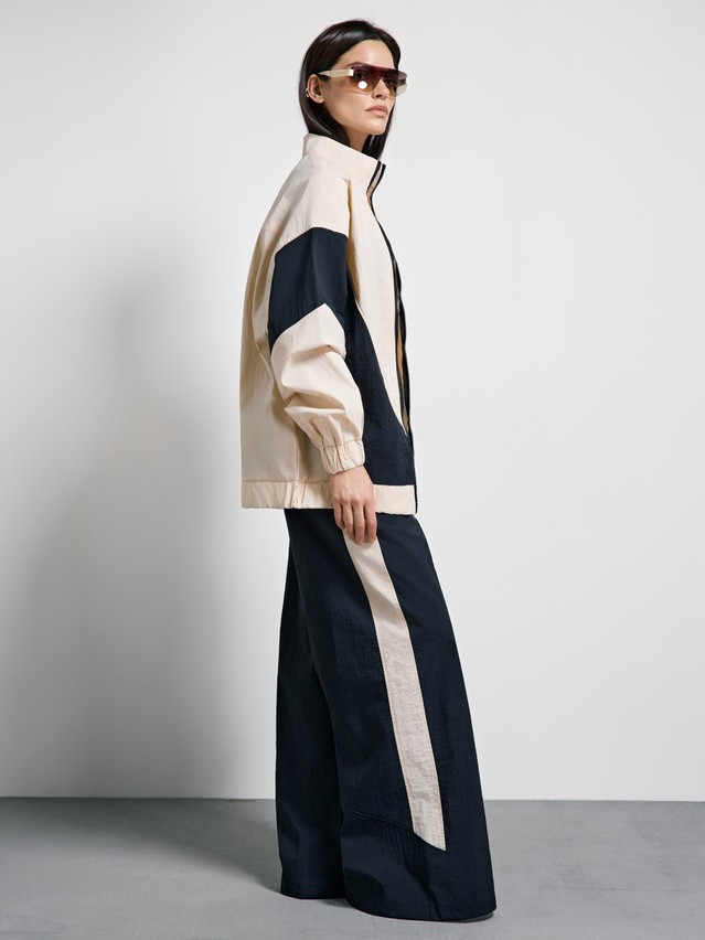 Women's trousers CONTE LBK 3514, s.170-84-90, black-beige - 3