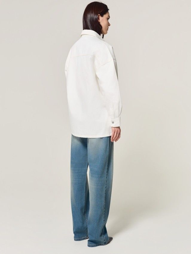 Denim windbreaker CONTE CON-924, s.170-84-90, off white - 10