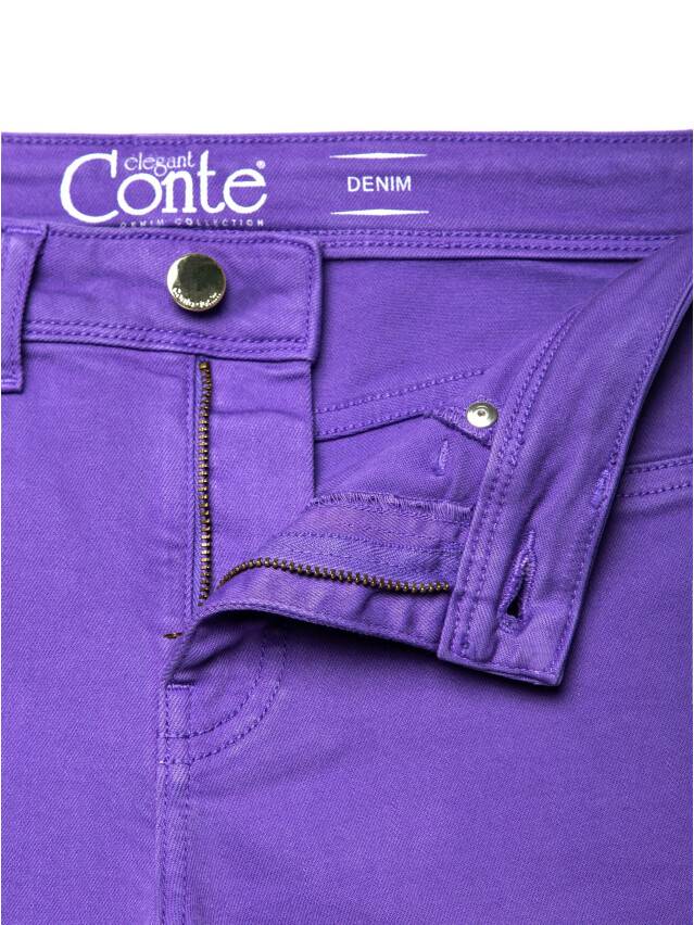 Denim trousers CONTE ELEGANT CON-38V, s.170-106, royal violet - 8
