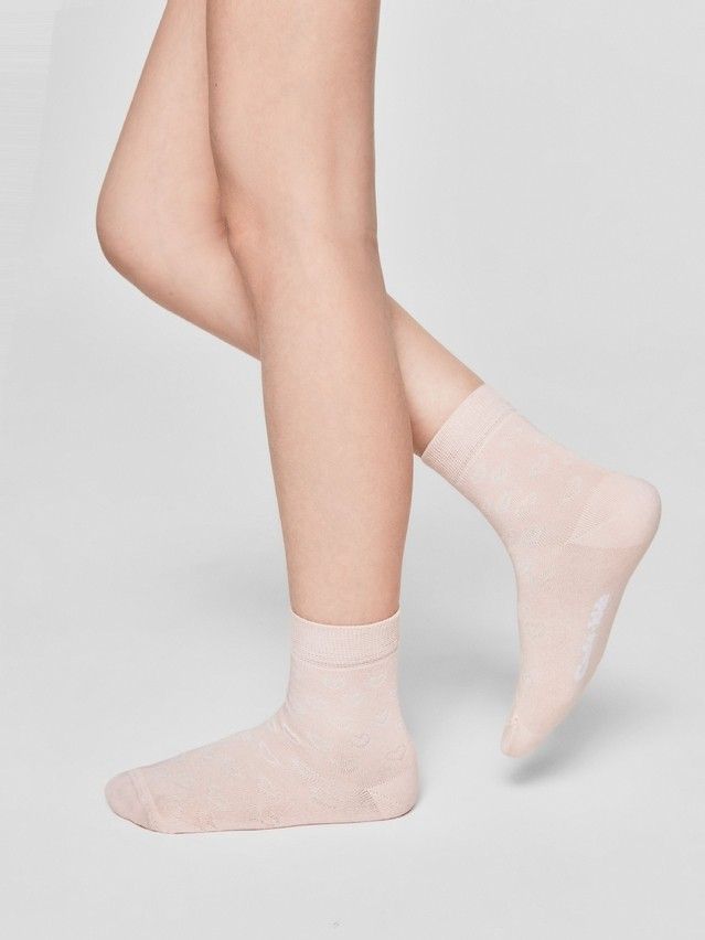 Children's socks CONTE-KIDS CLASS, s.21-23, 610 light pink - 1