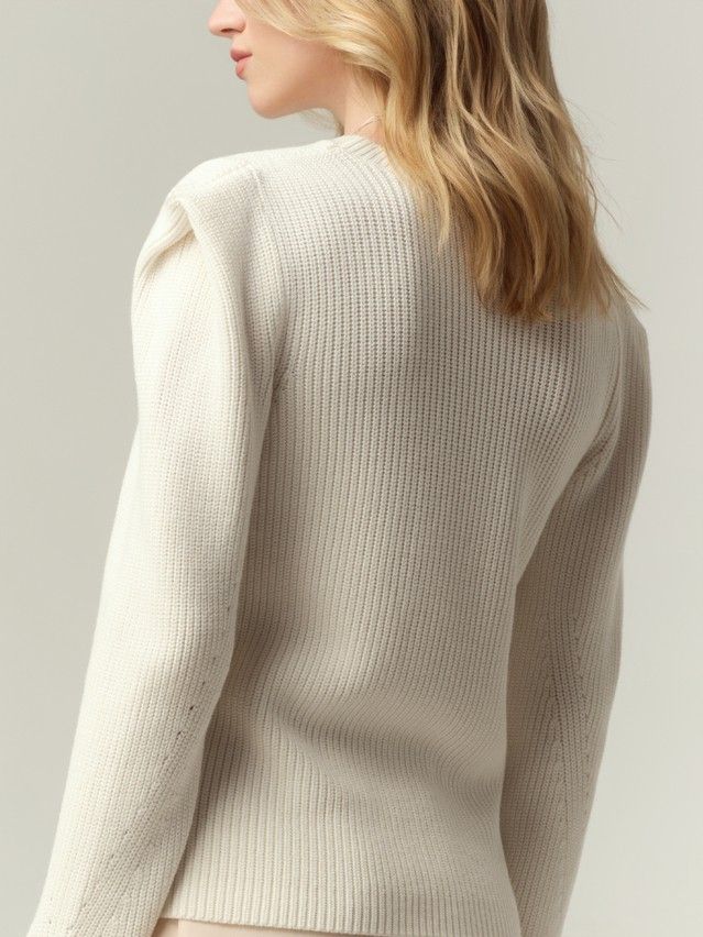 Women's pullover CONTE ELEGANT LDK2572, s.170-84, ecru - 3