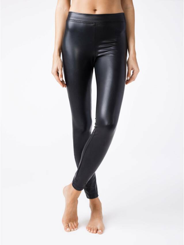 Ultra-soft faux leather leggings with thermal effect ELITE - Official  online store Conte