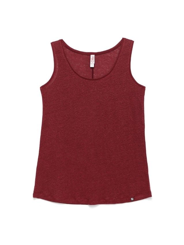 Women's polo neck shirt CONTE ELEGANT LD 920, s.170-100, windsor wine - 1