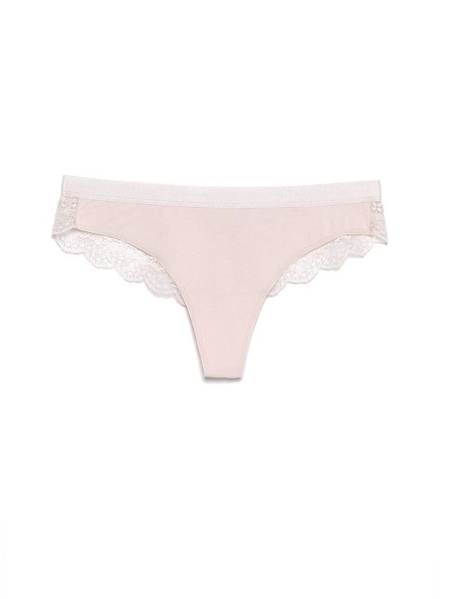 Panties for women FLIRTY LBR 1018 (packed on mini-hanger),s.90, ivory - 3