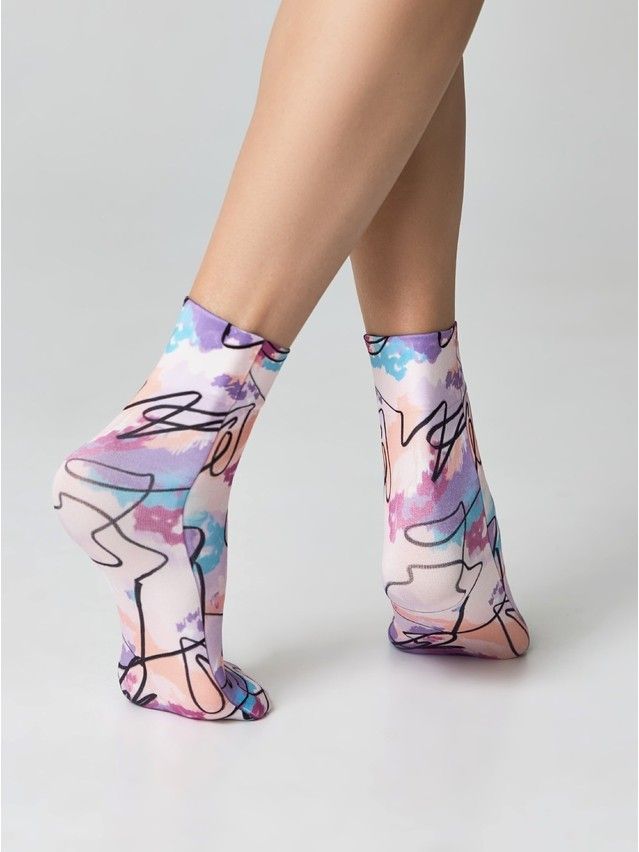 Women's socks CONTE ELEGANT FANTASY, s.23-25, 921 - 4