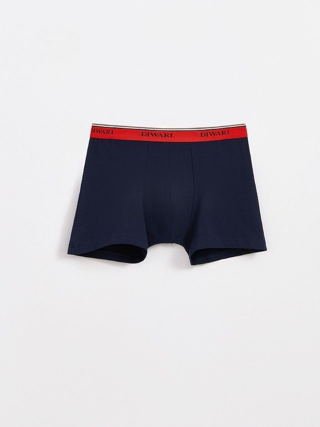 Men's underpants DIWARI PREMIUM MSH 1568, s.78,82, dark navy-red strip - 1