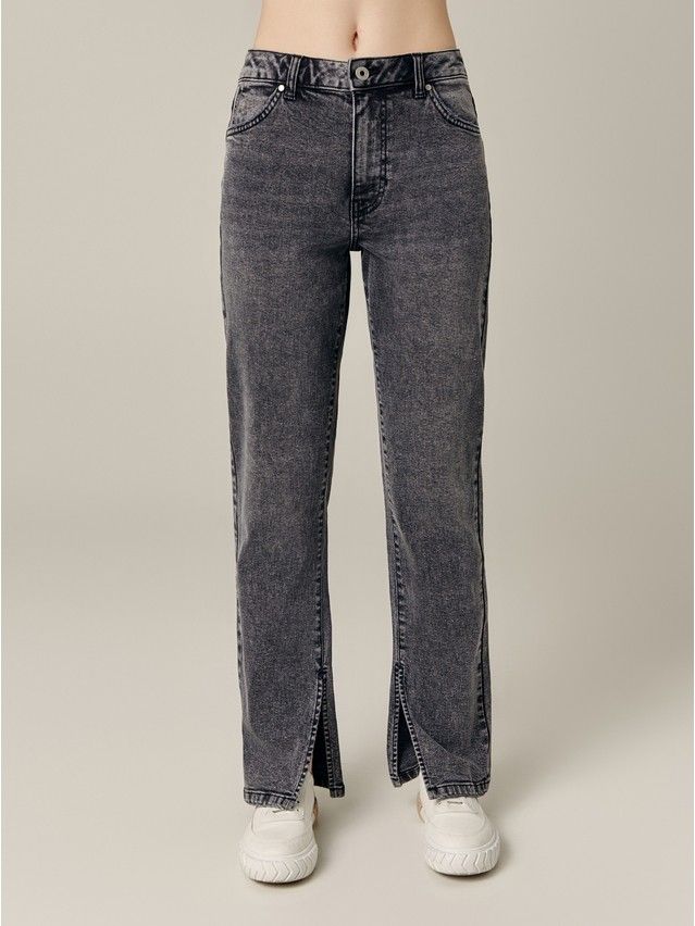 Denim trousers CONTE ELEGANT CON-682, s.170-102, grey - 6