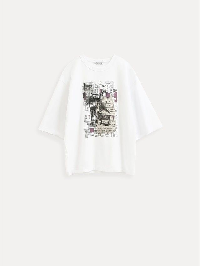 Women's polo neck shirt CONTE LD 3449, s.170-88, white-shoes - 6
