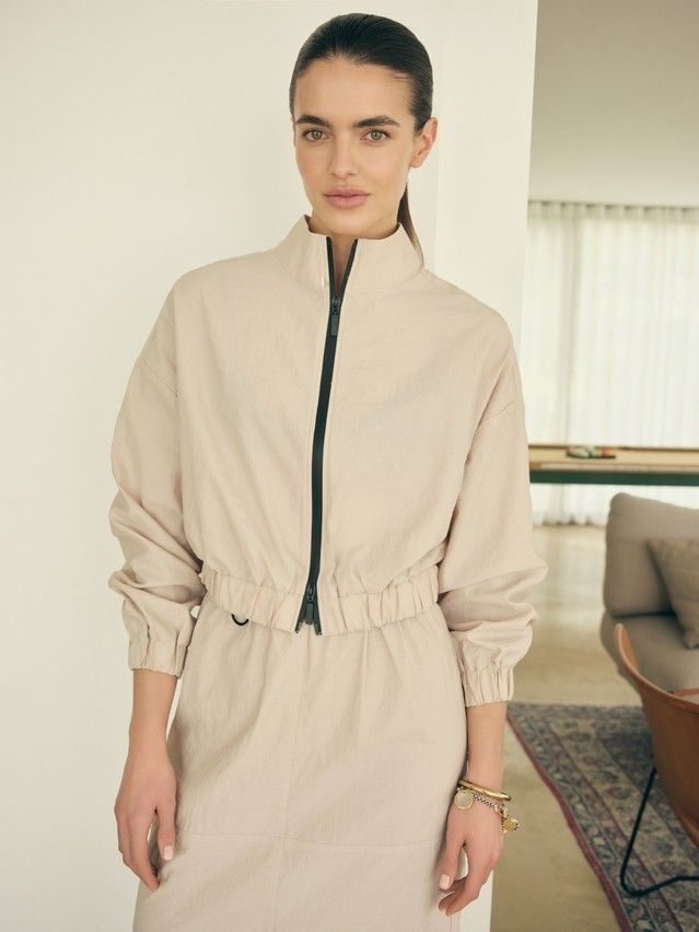 Women's jacket CONTE ELEGANT LJ 3104, s.170-84-90, beige - 5
