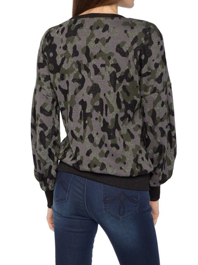 Women's polo neck shirt CONTE ELEGANT LD 839, s.170-100, khaki - 2