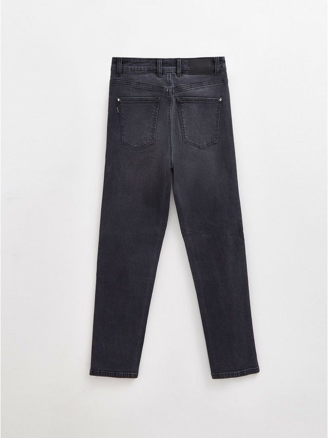 Denim trousers CONTE ELEGANT CON-664, s.170-102, black - 10