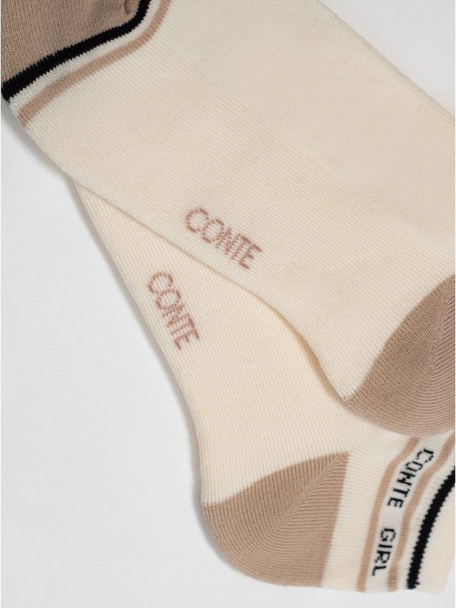 Women's socks CONTE ELEGANT ACTIVE, s.23-25, 572 cappuccino - 9