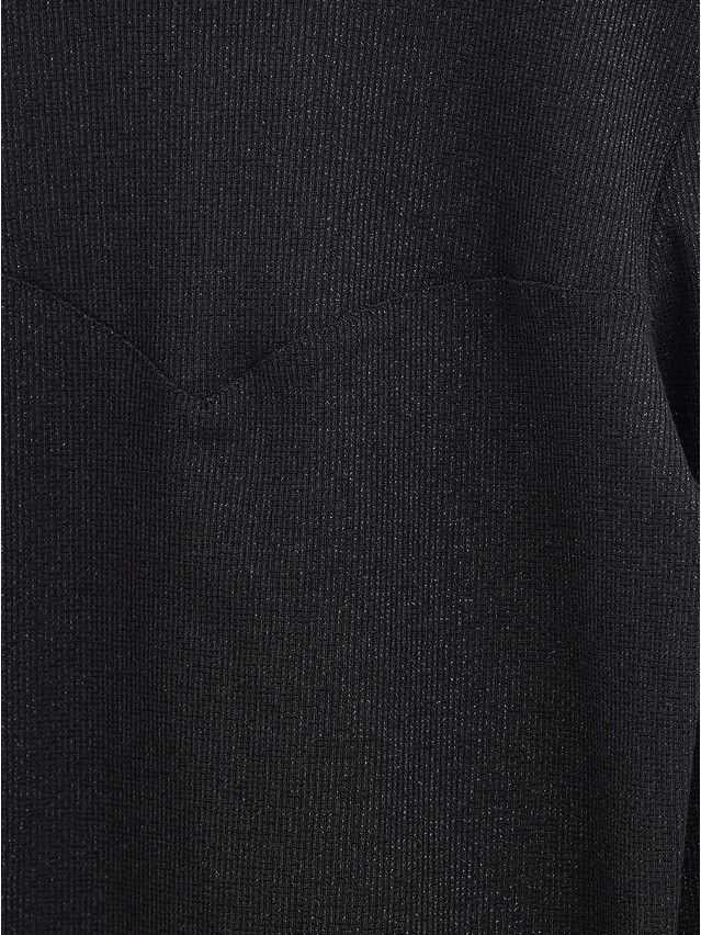 Women's polo neck shirt CONTE ELEGANT LD 1393, s.170-92, black - 3