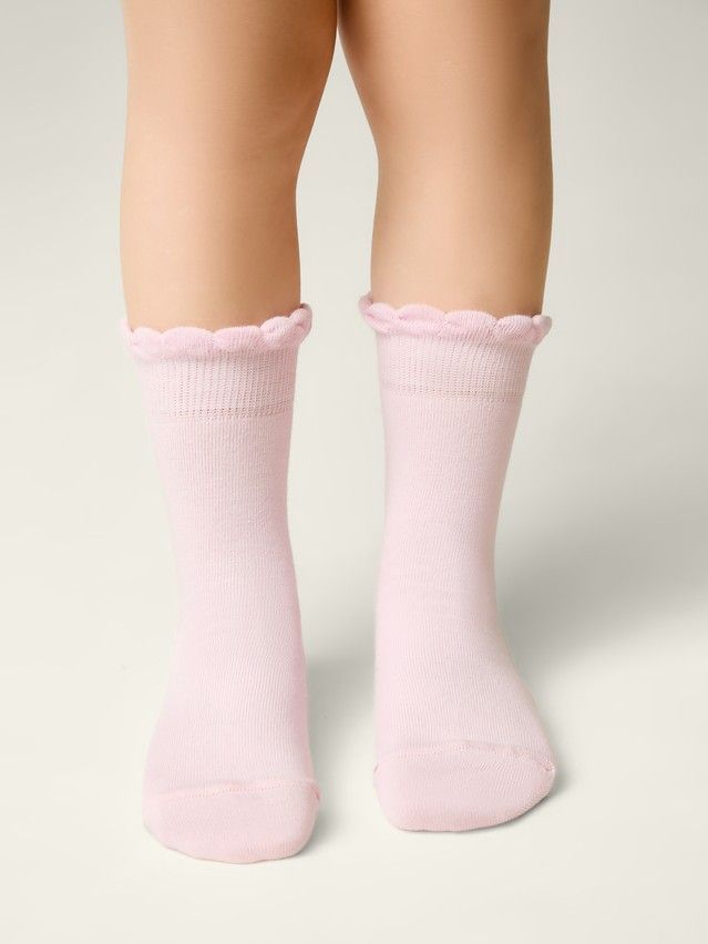 Children's socks CONTE-KIDS TIP-TOP, s.12, 1022 light pink - 1