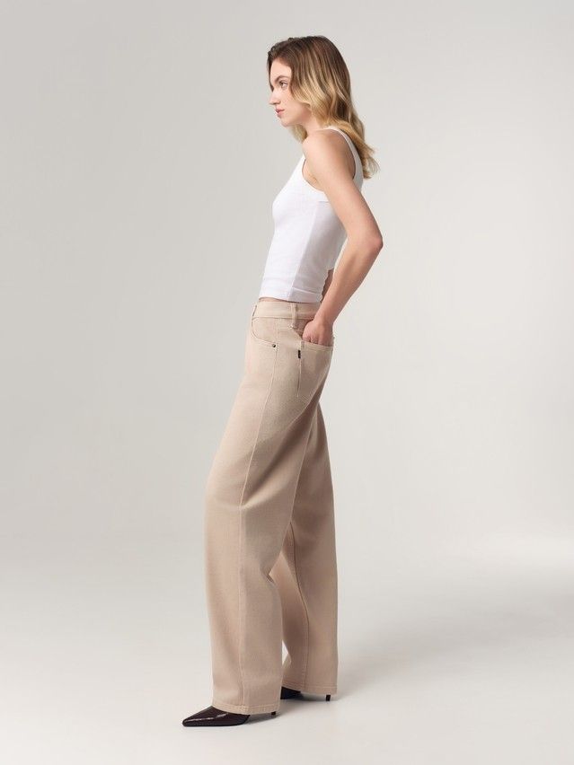 Women's jeans CONTE CON-942, s.164-90, beige - 2