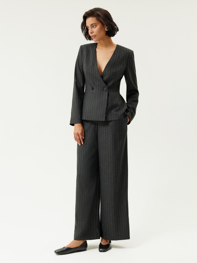 Women's trousers CONTE LBK 3610, s.170-84-90, graphite - 8