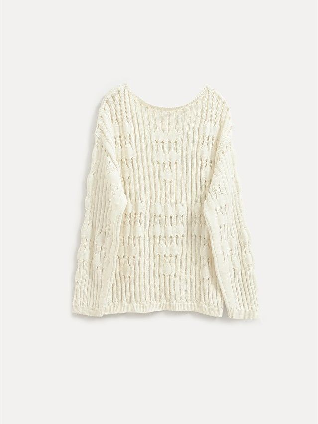 Women's pullover CONTE ELEGANT LDK2554, s.170-84-88, ecru - 6