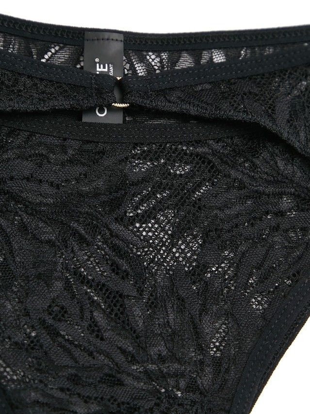 Women's panties CONTE ELEGANT MYSTERY GARDEN LBR 3116, s.90, black - 5