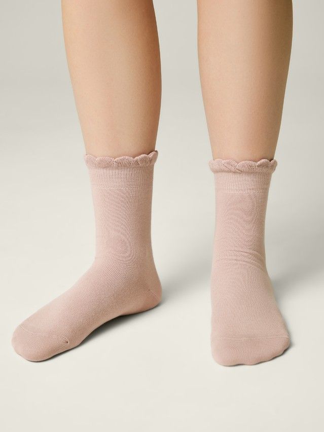 Children's socks CONTE-KIDS TIP-TOP, s.12, 1022 ash pink - 1