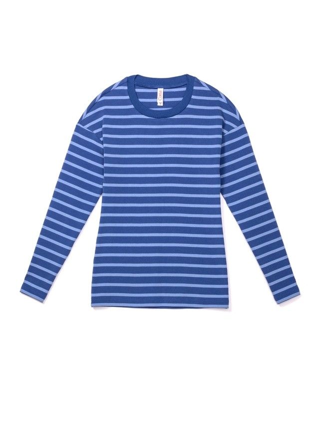 Women's polo neck shirt CONTE ELEGANT LD 827, s.170-100, electric blue - 1