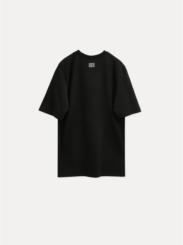 Women's polo neck shirt CONTE ELEGANT LD 3036, s.170-92, black-dogs - 8