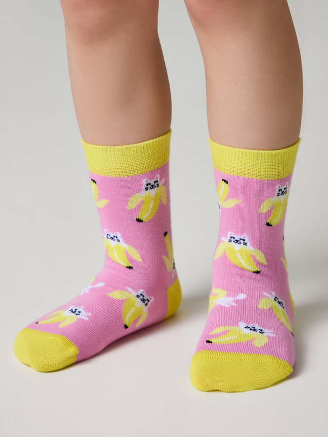 Children's socks CONTE-KIDS TIP-TOP, s.12, 1033 pink - 1