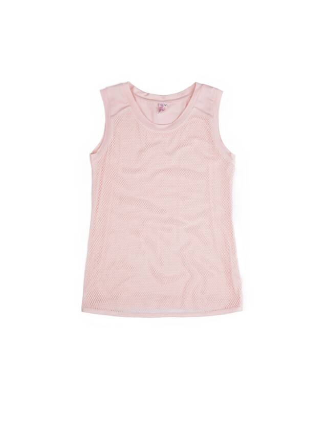 Women's polo neck shirt CONTE ELEGANT LD 513, s.158,164-100, pink - 1