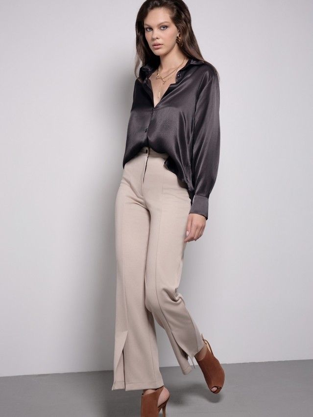 Women's shirt CONTE ELEGANT LBL 2824, s.170-84-90, black - 1
