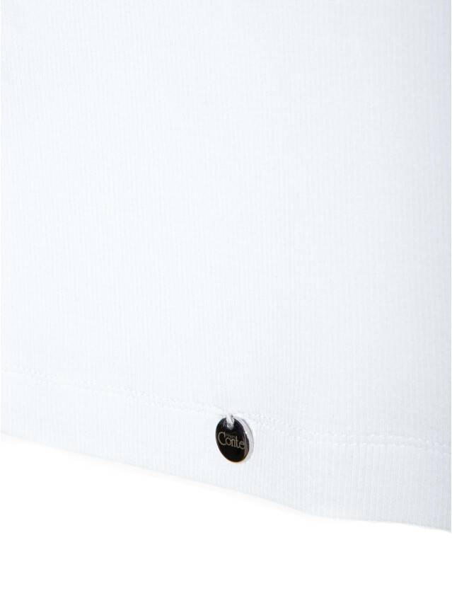 Women's polo neck shirt CONTE ELEGANT LD 932, s.170-100, white - 6