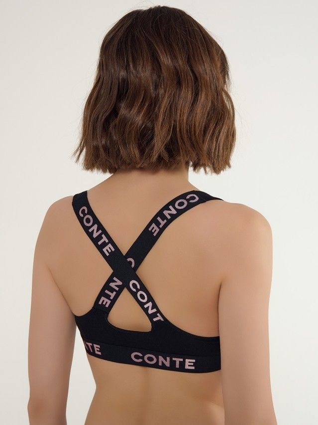 Women's bustier CONTE ELEGANT COMFY LINE LBE 2989, s.170-88, black-pink - 1