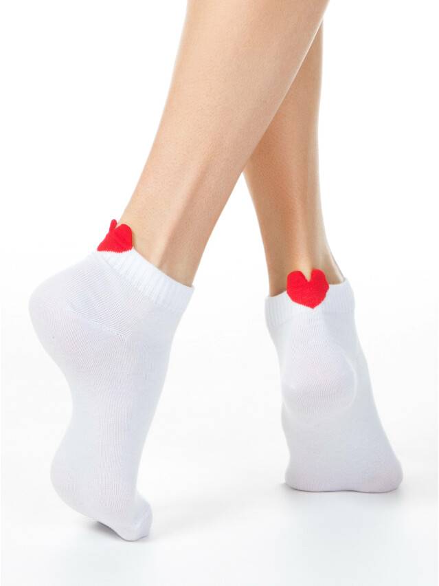 Women's socks CONTE ELEGANT ACTIVE, s.23, 221 white - 1