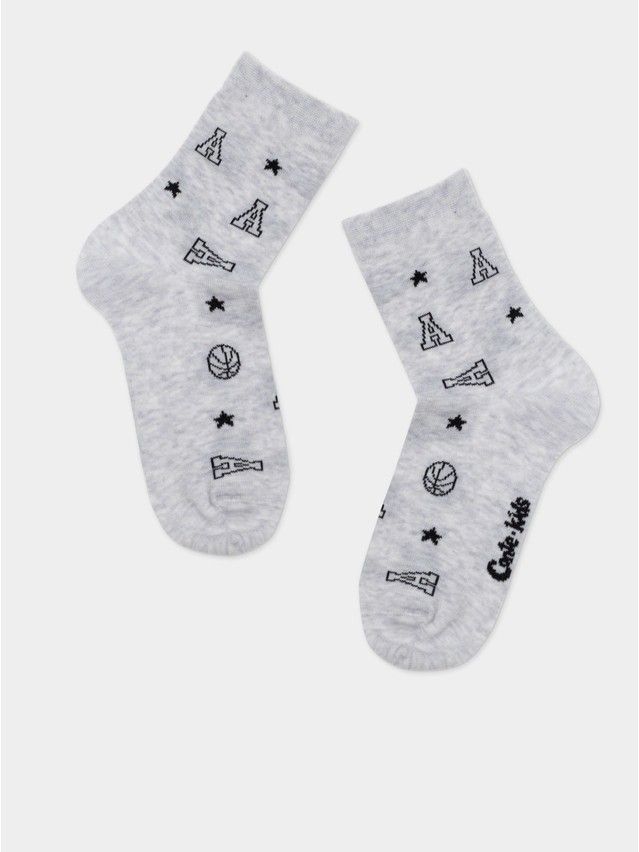 Children's socks CONTE-KIDS TIP-TOP, s.20, 981 light grey - 4