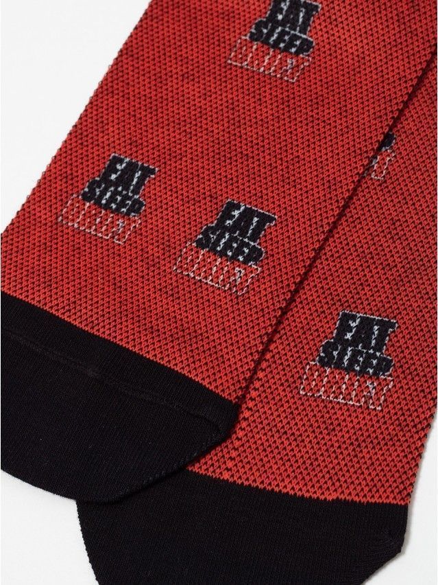Men's socks DIWARI HAPPY, s.27, 209 red - 4